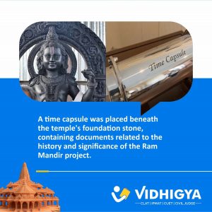 . A time capsule almost 2000 feet below the ground right underneath the Ayodhya Ram mandir Temple